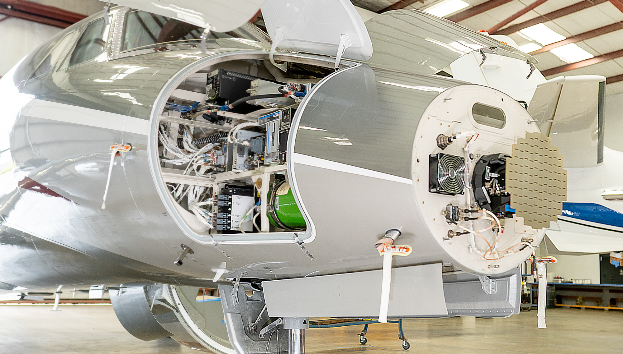 Avionics troubleshooting and repair work