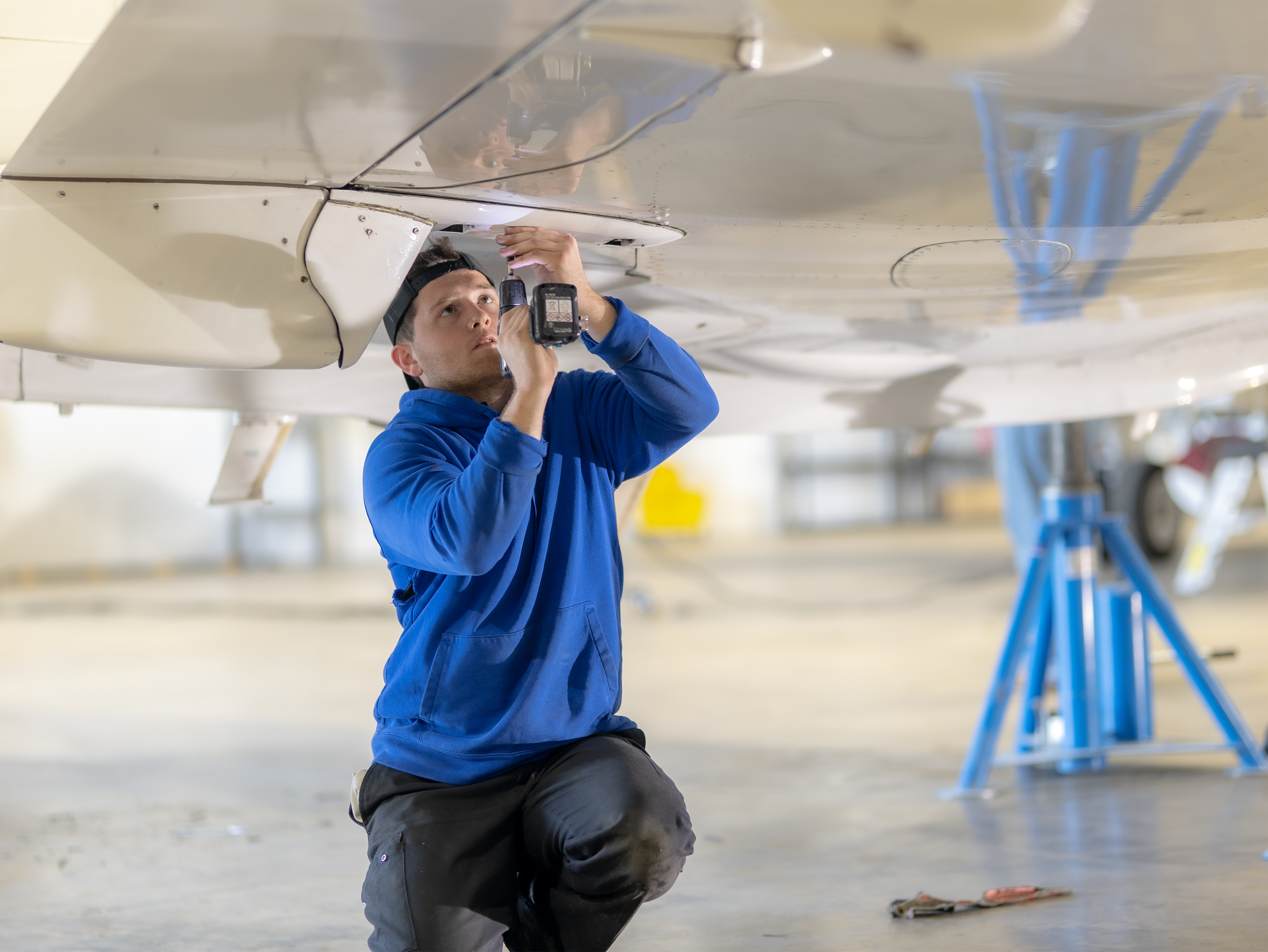 Aircraft underside inspection